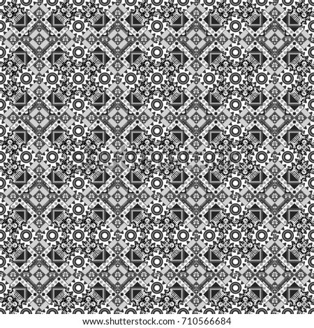 Endless pattern can be used for ceramic tile, wallpaper, linoleum, textile, backgrounds. Seamless abstract pattern with diagonal stripes on texture background in retro black, gray and white colors.