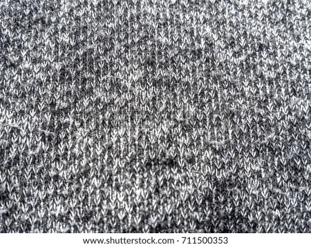 Knit fabric detail right side