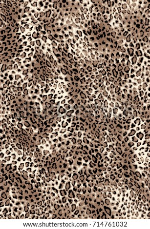 Texture of print fabric striped leopard for background..wallpaper, pattern fills, covers, surface, print, gift wrap, scrapbooking, decoupage.