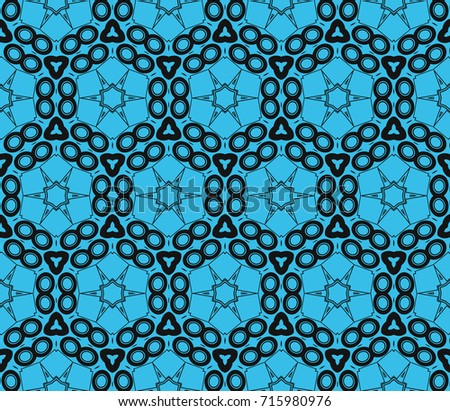Decorative seamless geometric pattern. Vector illustration.