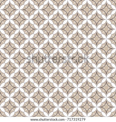 Modern stylish pattern for textile, wallpaper, pattern fills, covers, surface, print, gift wrap scrapbook decoupage Seamless abstract classic pattern