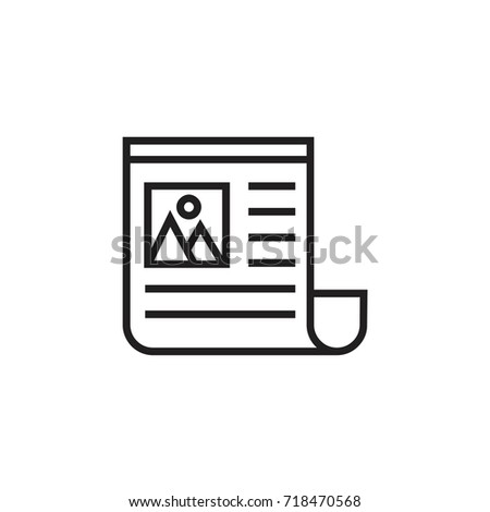 document - vector logo/icon illustration