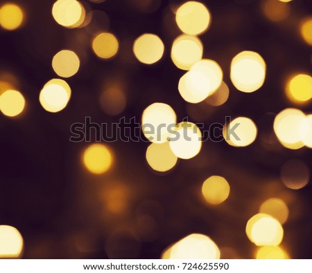christmas blurred lights
