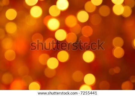 Gaily of color christmas lighting background