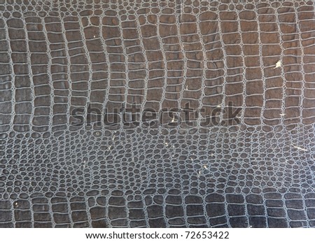 1950s - 60s crocodile pattern embossed vintage paper texture.