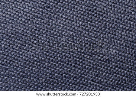 Blue checkered cloth fabric material texture.