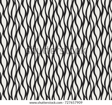 Abstract Zebra lines texture. Vector Seamless Pattern. Trendy stripes background.