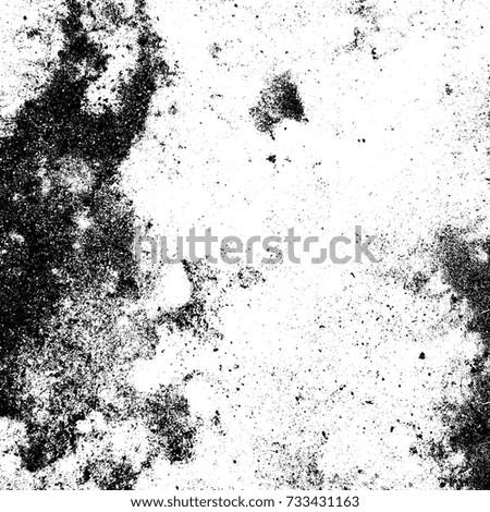 Grunge black white. Distress urban used texture. Abstract monochrome pattern for surface and textile design. Ink textured backdrop modern wallpaper tile