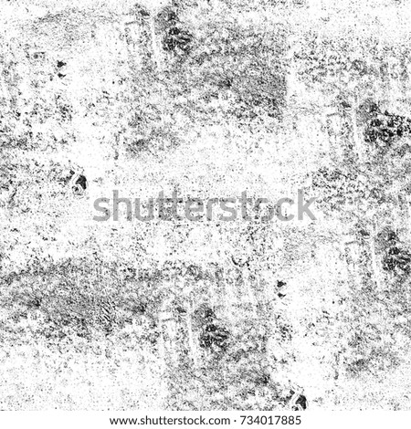 Grunge background of black and white. Seamless abstract texture. A pattern of scratches, stains, cracks