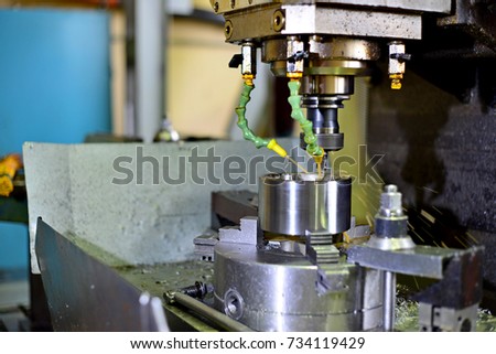 lathe and milling machine with water cooling