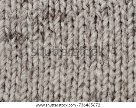 Wool knitted textured background
