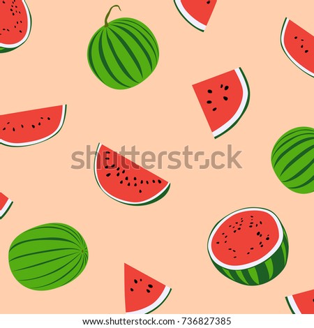 Water melon pattern from Thailand