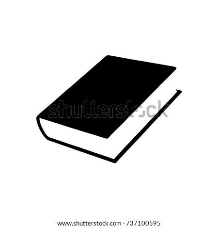 Book icon - vector illustration