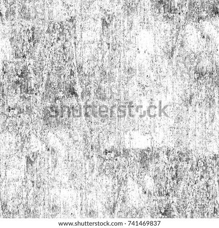 Seamless grunge black white. Abstract texture old surface. Monochrome pattern of cracks, stains, scratches, splash for print and design