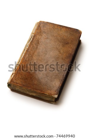 Book isolated on the white background