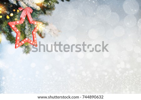 Holiday Christmas background 