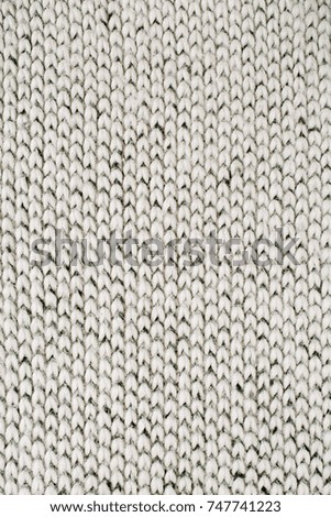 Knitted wool texture pattern background.