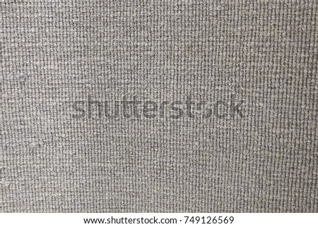 Background Pattern, Gray Handicraft Weave Texture of Wicker Doormat with Copy Space for Text Decoration.