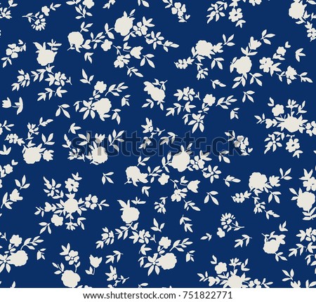 Seamless Floral Pattern in vector