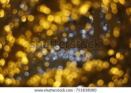Christmas bokeh lights 