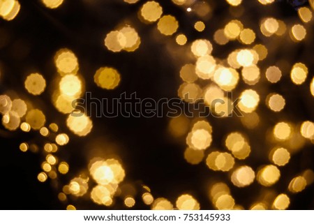 Christmas bokeh lights