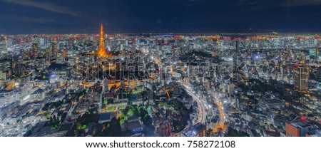 Skyline Tokyo City View  , Japan 