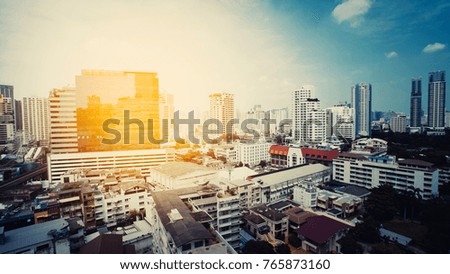 bangkok skyline Thailand