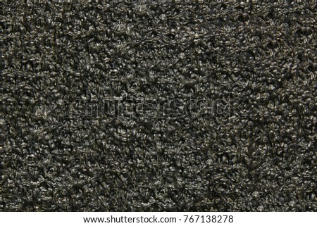 Black poliuretan background