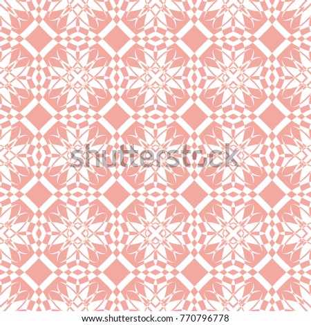Abstract seamless pattern of Wax flower pink color for wallpapers and background.