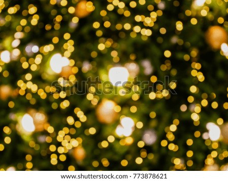 Christmas lights background ,Abstract Blurred Bokeh Holiday festive background made with new year backdrop
