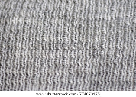Realistic fabric texture knitting sheets knitted. Close up photo, can be used as background