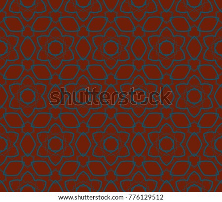 Ornamental seamless pattern. abstract background.