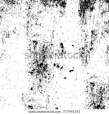 Black and white grunge background. Abstract vector texture of the ink spots. Vintage elements for printing on business cards, posters and design your own