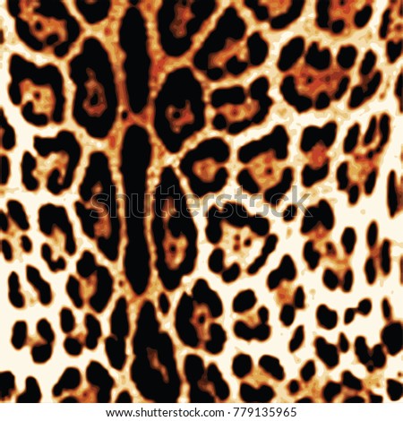 animal skin leopard pattern