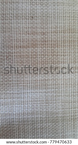 Upholstered seat , texture