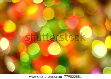 bright colorful bokeh. background