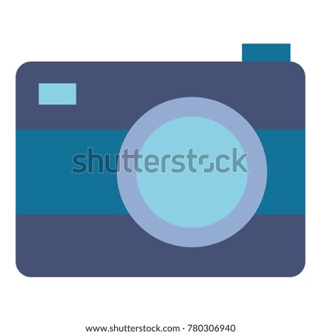 photographic camera isolated icon