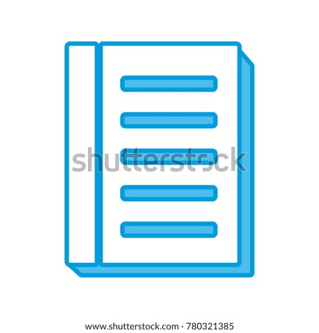 Book isolated symbol