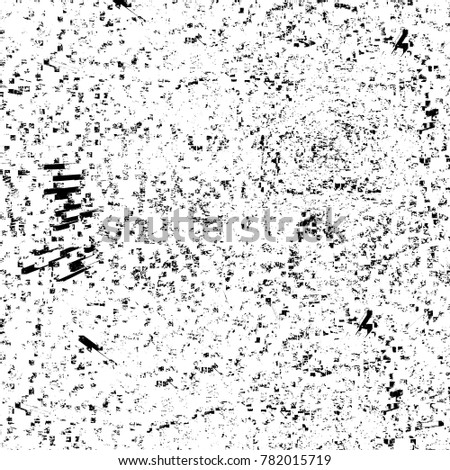 Grunge black and white pattern. Monochrome particles abstract texture.  Dark design background surface. Gray printing element