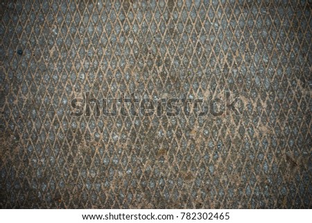 Old paving slabs and tiles background texture