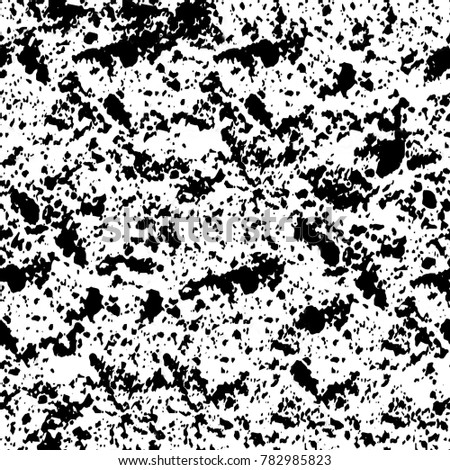 Abstract black and white seamless texture
