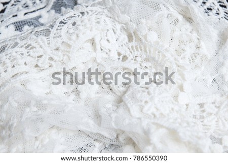 background of white lace
