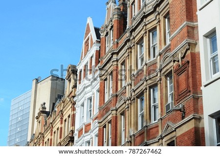 Street building in London