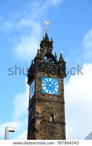 Tolbooth Steeple, one of the few remaining medieval structures left in Glasgow