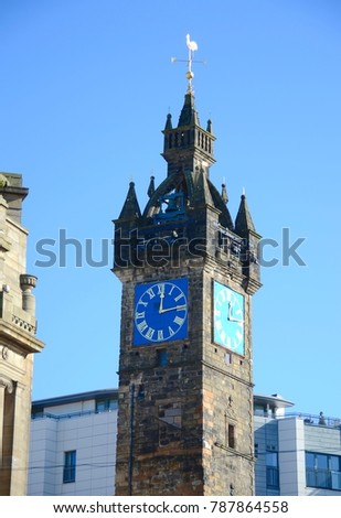Tolbooth Steeple is one of the few remaining medieval structures left in Glasgow