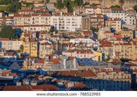 Lisbon, Portugal. City panorama