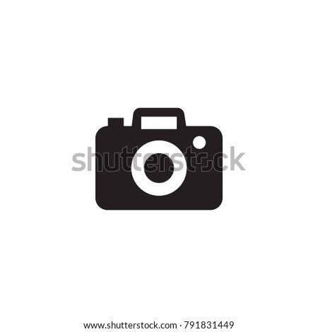 Isolated Camera Icon Symbol On Clean Background. Vector Photo Apparatus Element In Trendy Style.