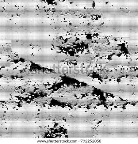 Abstract black and white seamless grunge background