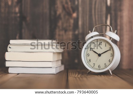 Clock on the table