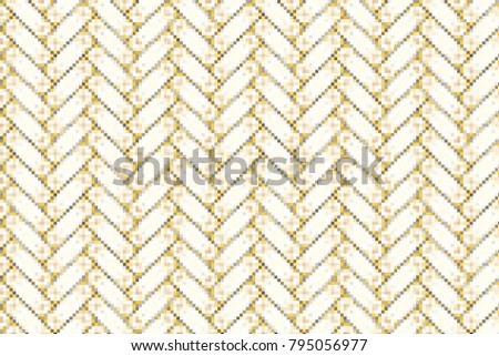 Colorful mosaic herringbone pattern for textile, design and backgrounds